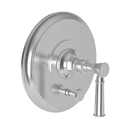 Newport Brass Balanced Tub & Shower Diverter Plate With Handle in Polished Chrome 5-2912BP-26